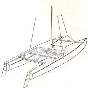 building trimaran sailboat