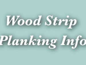 Wood Strip-planking info